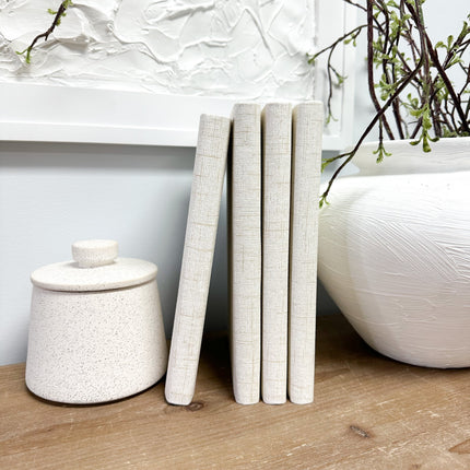 Skinny Fabric Covered Books