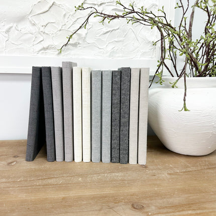 Skinny Fabric Covered Books