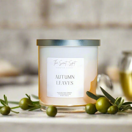 Autumn Leaves Candle