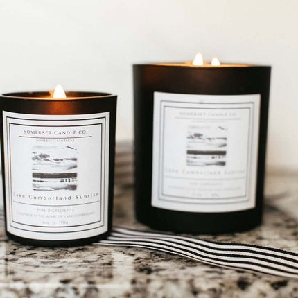 Lake Cumberland Sunrise Candle