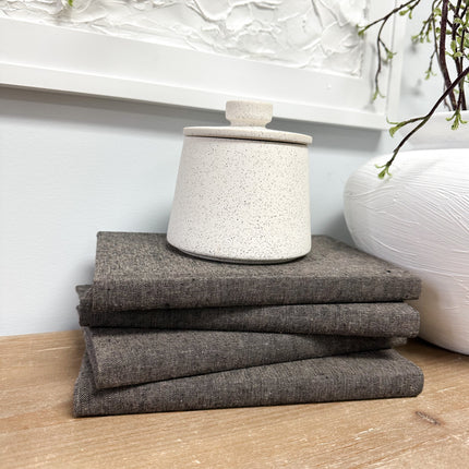Skinny Fabric Covered Books