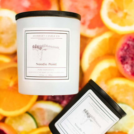 Needle Point Candle