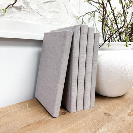 Skinny Fabric Covered Books