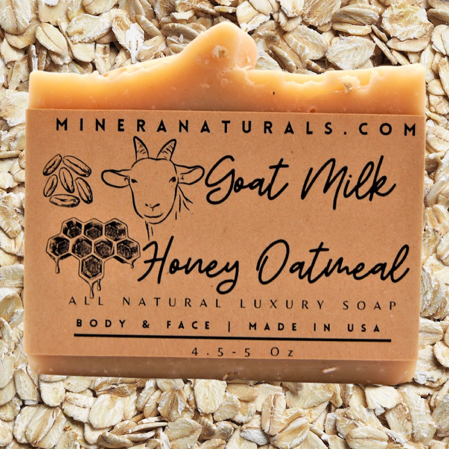 Goat milk, Honey & Oatmeal