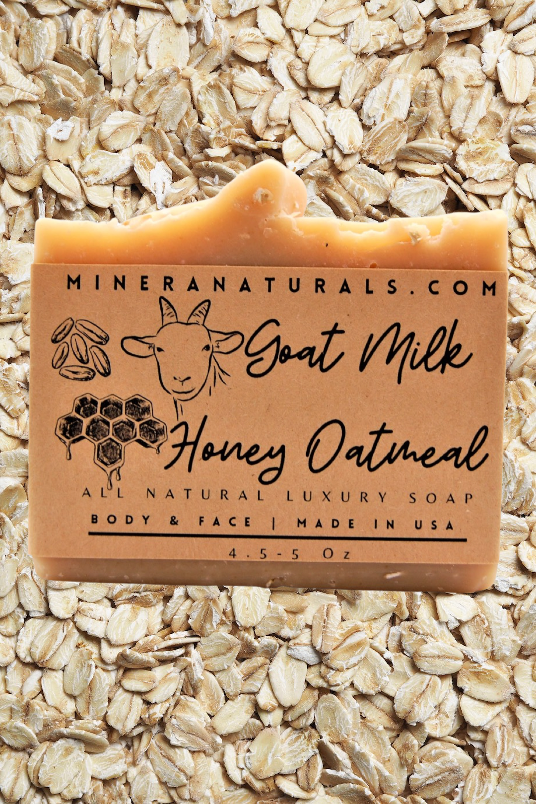 Goat milk, Honey & Oatmeal