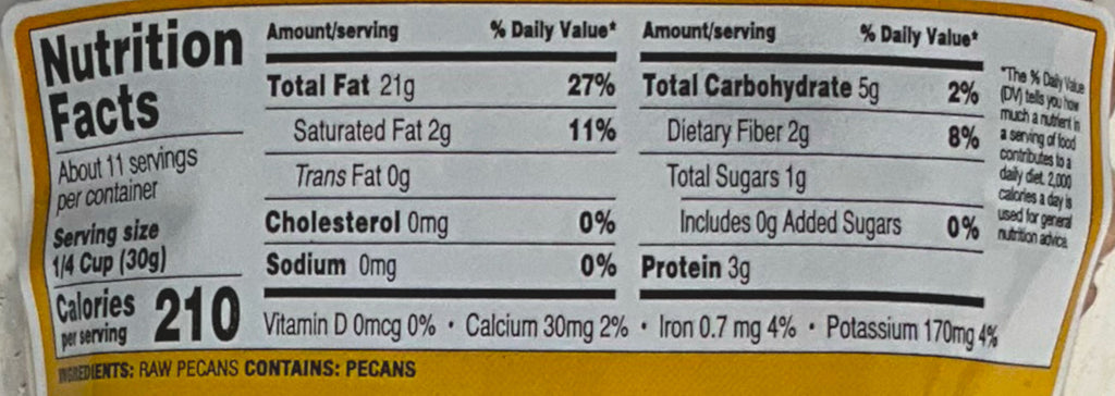 Buc-ee's Mammoth Pecans