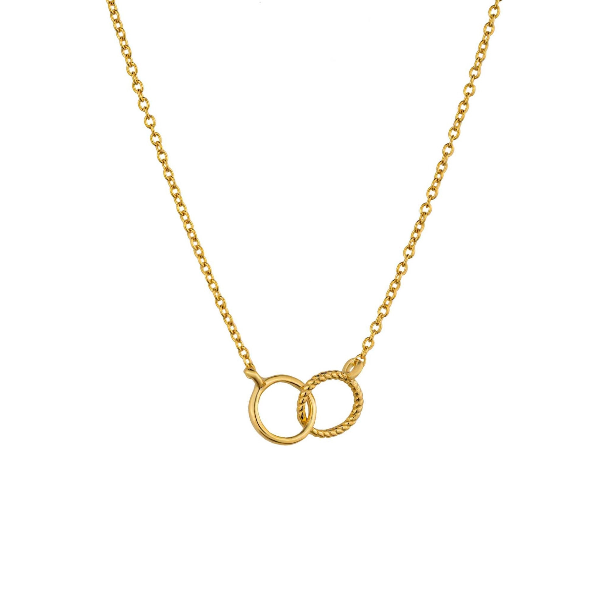 Interlocking Circle Necklace