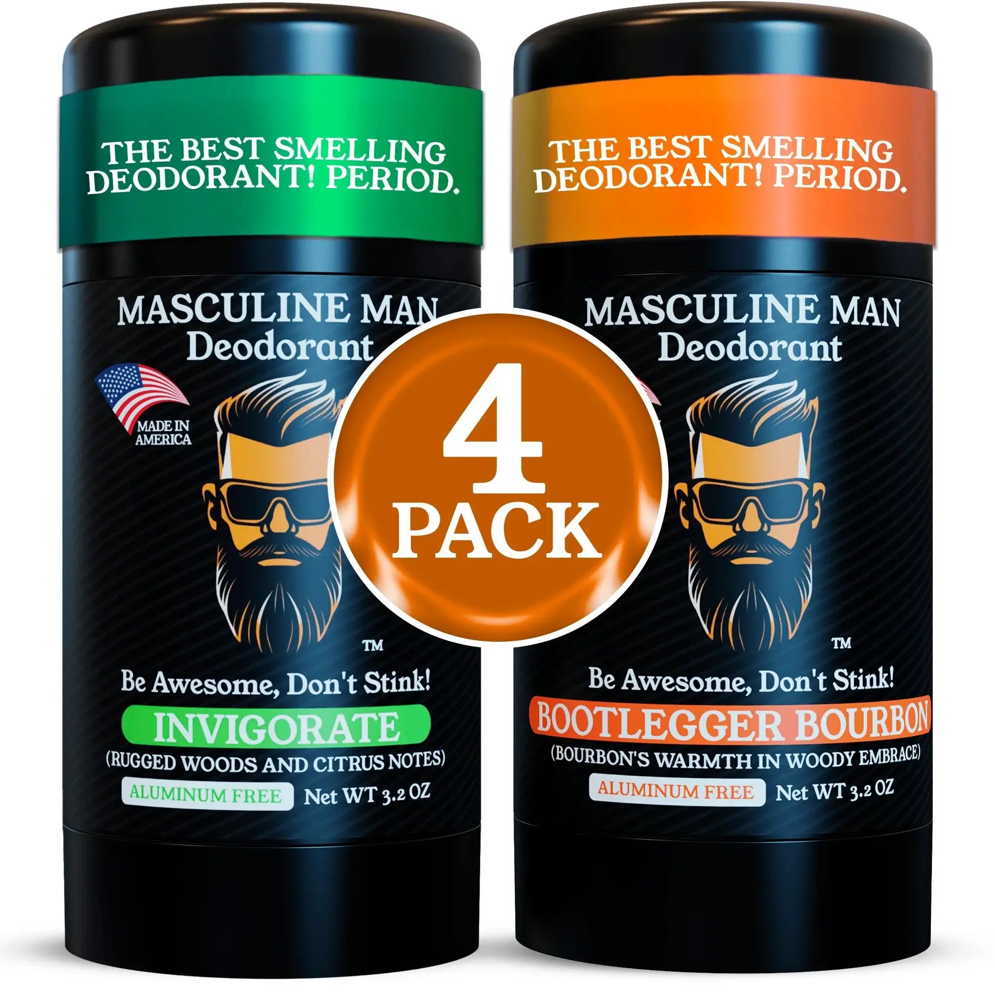 ALPHA SAVER PACK (4 DEODORANTS)