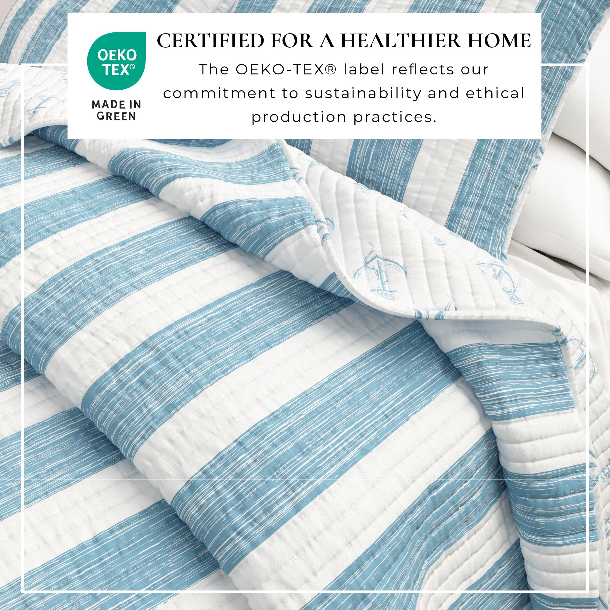 3-Piece Coastal Quilt - Casco Bay Collection