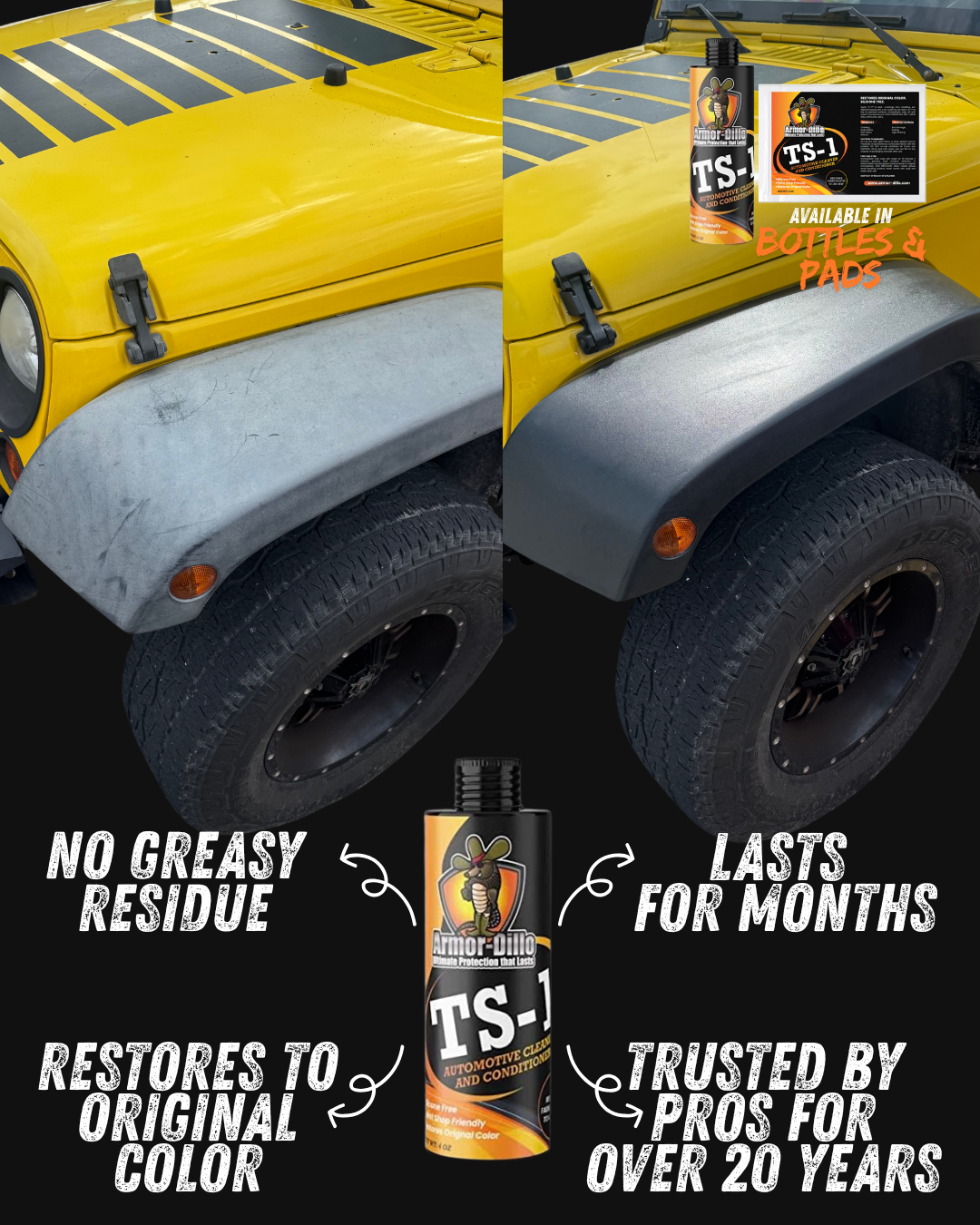 Armor-Dillo TS-1: 20 Pads (BEST DEAL)