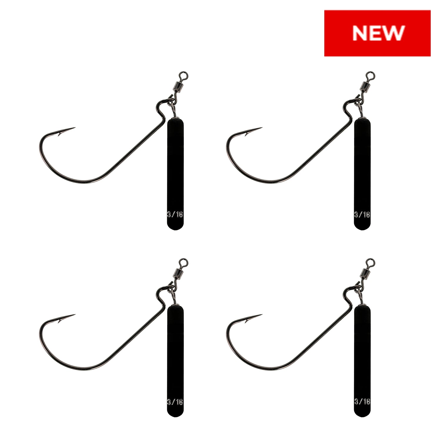 Reaction Tackle Tungsten Jika Rigs- 4PK