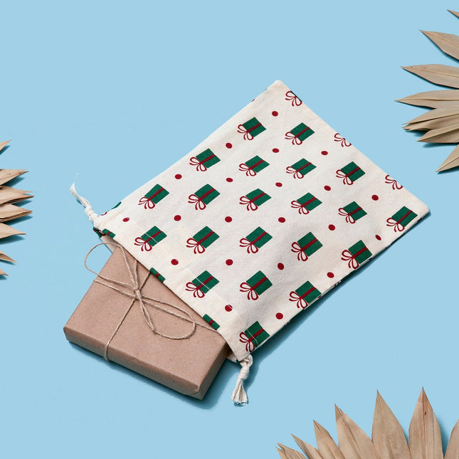 Cloth Gift Bags - Set of 4