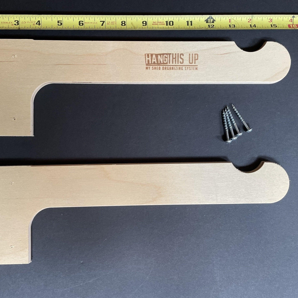 Lawn Chair Organizer – Shed Storage Rack for Yard Chairs