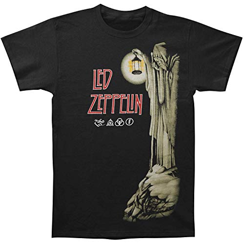 Led Zeppelin Album IV Hermit Mens T-shirt