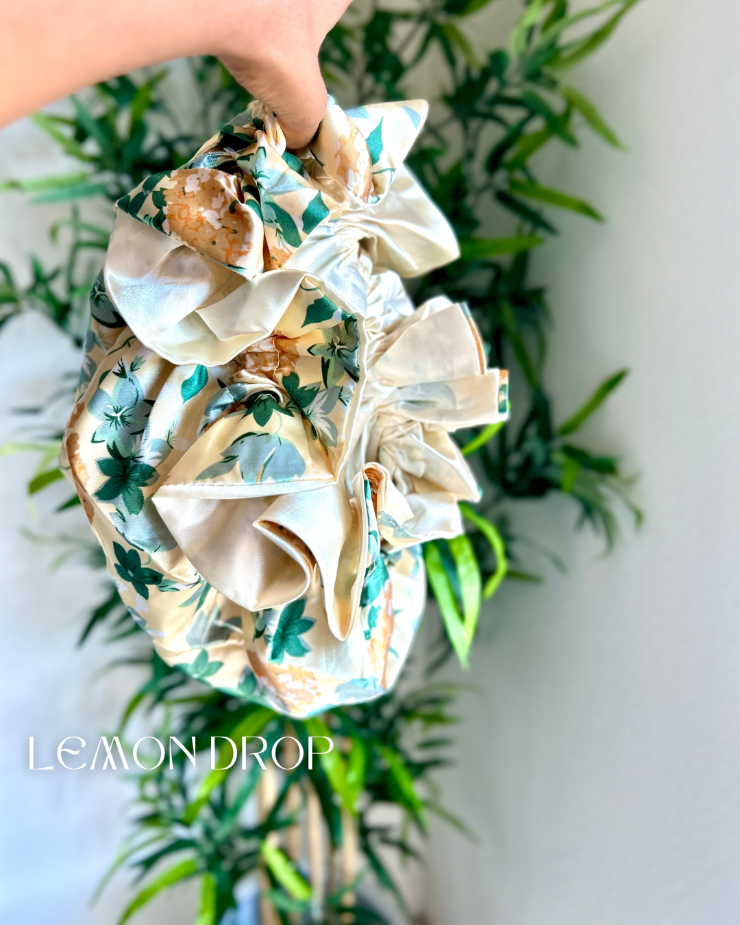 Seeing Green All Satin Bonnet