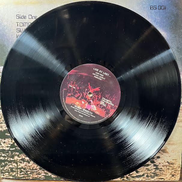 Live At Last (VINYL) | Excellent+ (EX+) Excellent+ (EX+)