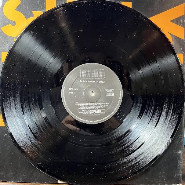 Black Sabbath Vol 4 (VINYL) | Near Mint (NM or M-) Excellent (EX)