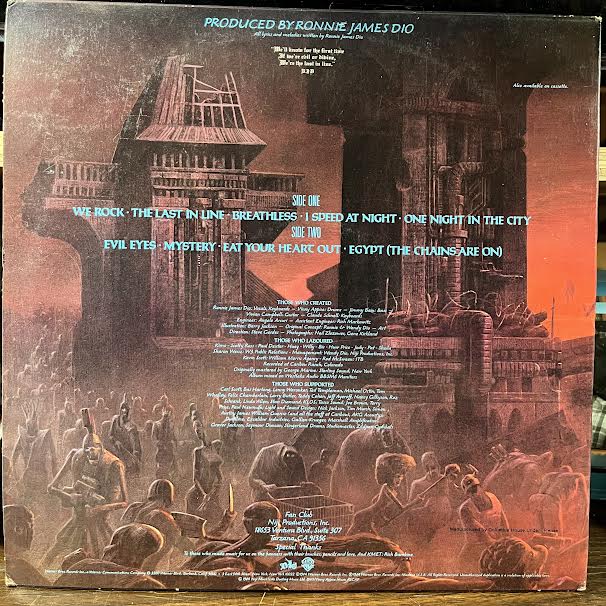 The Last In Line (VINYL) | Near Mint (NM or M-) Excellent+ (EX+)