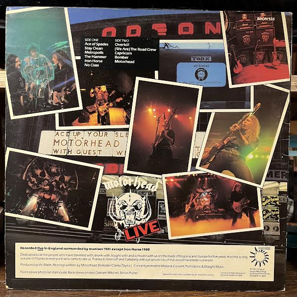 No Sleep 'til Hammersmith (VINYL) | Very Good Plus (VG+) Very Good Plus (VG+)