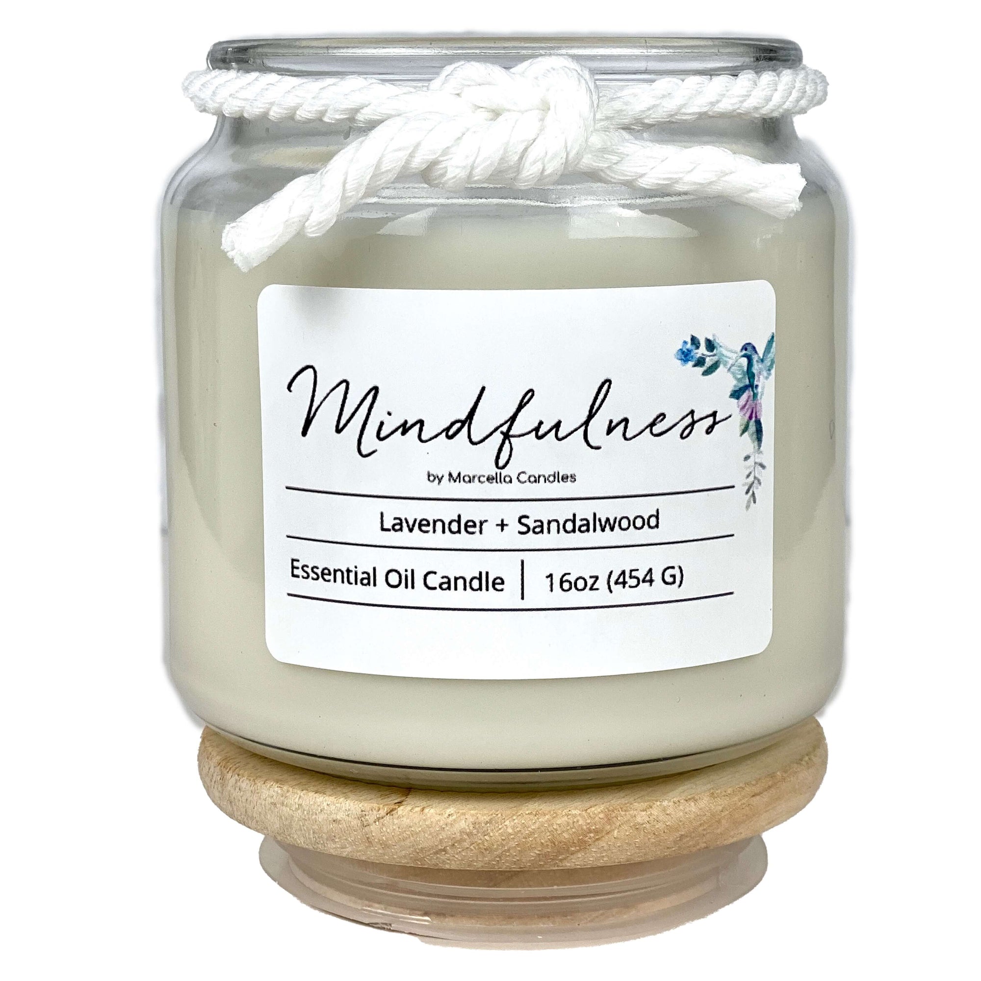 Mindfulness Lavender + Sandalwood Aromatherapy Candle
