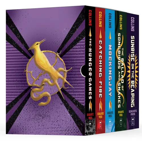 Hunger Games 5-Book Hardcover Box Set (the Hunger Games, Catching Fire, Mockingjay, the Ballad of Songbirds and Snakes, Sunrise on the Reaping)
