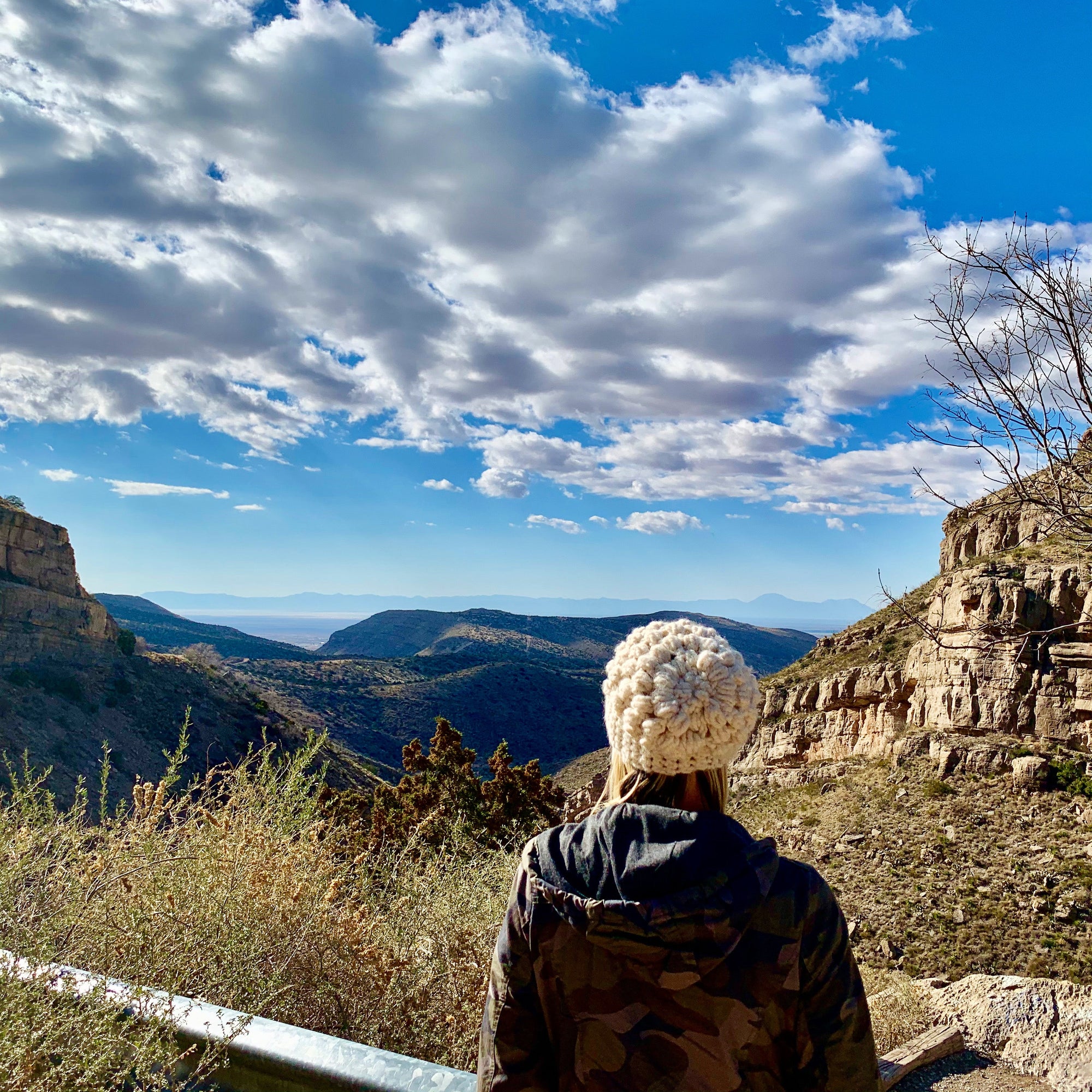 Crochet Slouch Hat | Cream Slouchy Beanie