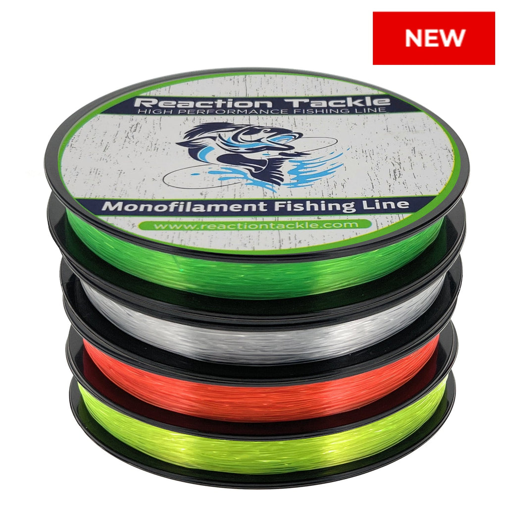 Reaction Tackle Nylon Monofilament Fishing Line 350-yard Spools