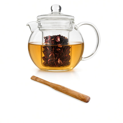 Yama Glass Blooming Teapot w/ Infuser Tea Brew Kit - 22oz