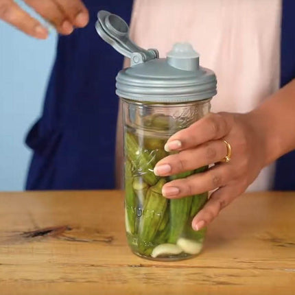 reCAP® Mason Jar Fermentation Starter Kit - 6-Piece