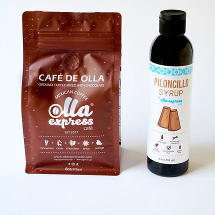 Cafe de Olla con Chocolate