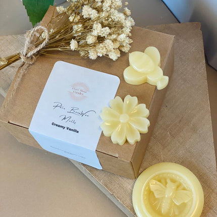Beeswax Melts - Eco-Friendly Hand-Poured Scented Melts Set of 6 for a Natural Aroma