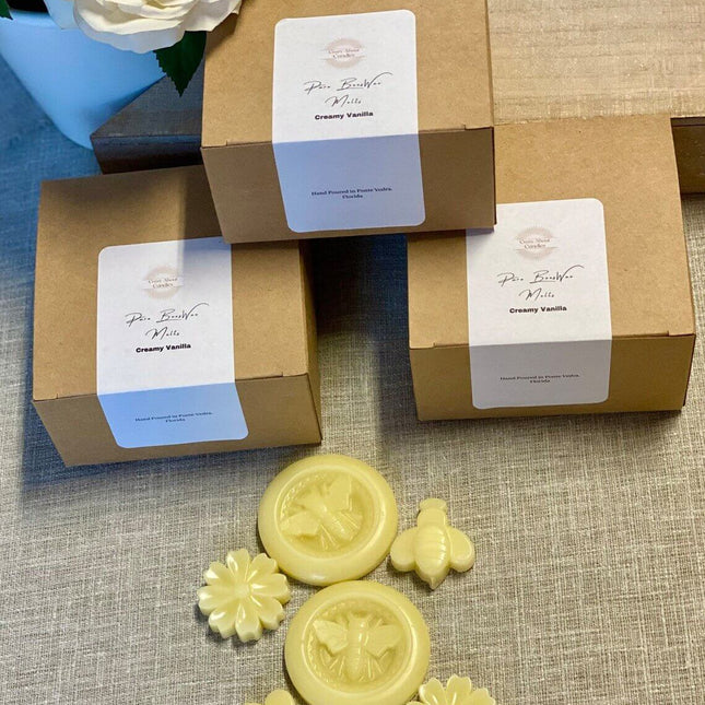 Beeswax Melts - Eco-Friendly Hand-Poured Scented Melts Set of 6 for a Natural Aroma