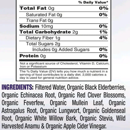 Organic Herbal Immunity Formula Premium Quality Triple Strength