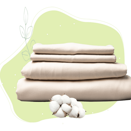 Organic Sateen Bed Sheets Set
