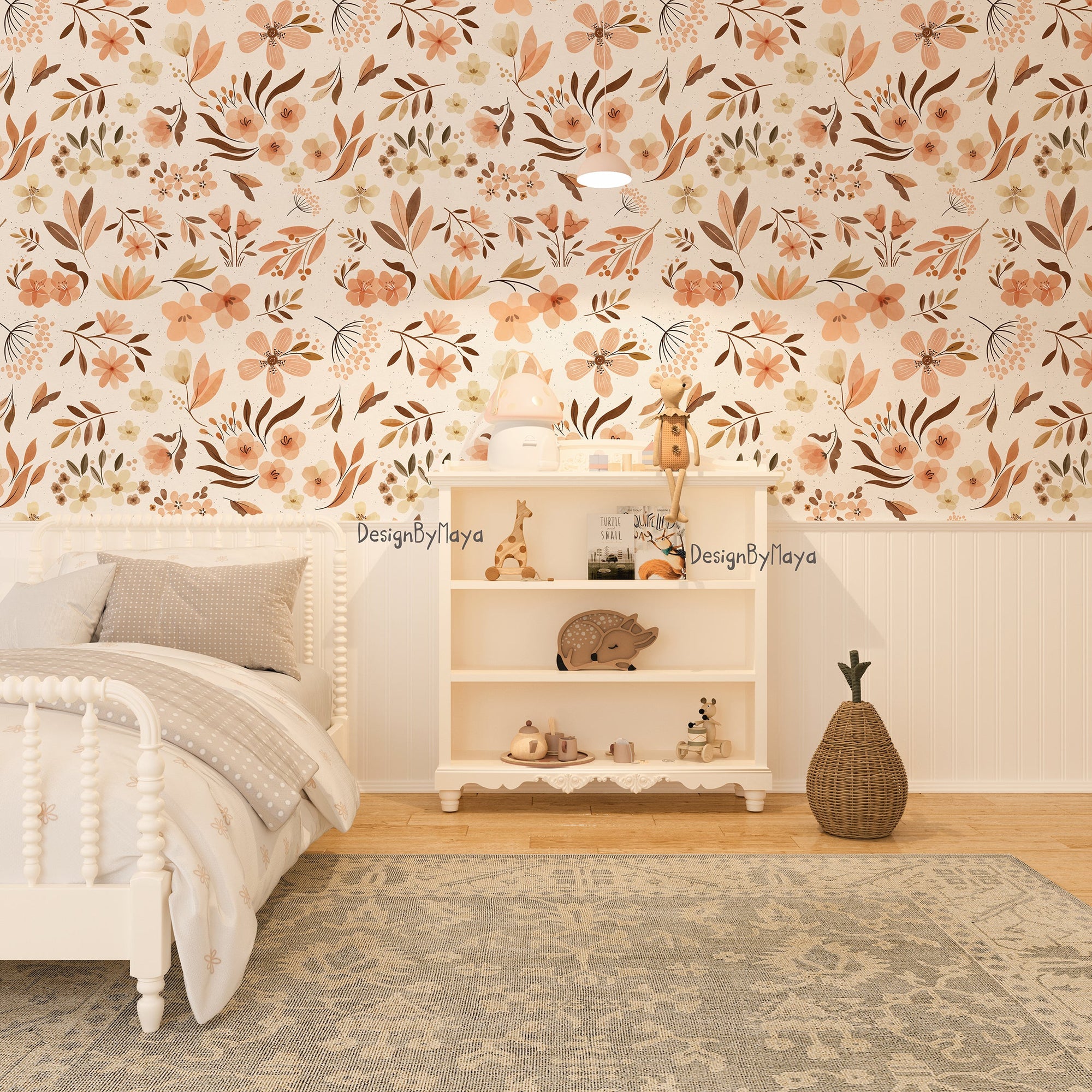 Alphabet Wallpaper - Nursery Wall Decor Wallpapers