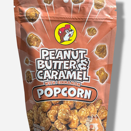 Buc-ee's Peanut Butter & Caramel Popcorn With Cinnamon
