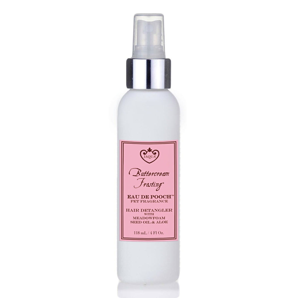 Buttercream Frosting Eau de Pooch Pet Fragrance and Hair Detangler Spray