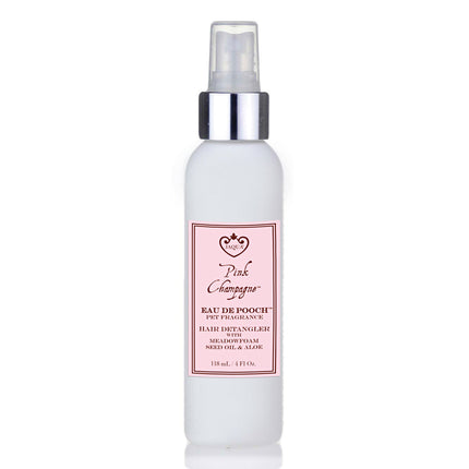 Pink Champagne Eau de Pooch Pet Fragrance and Hair Detangler Spray