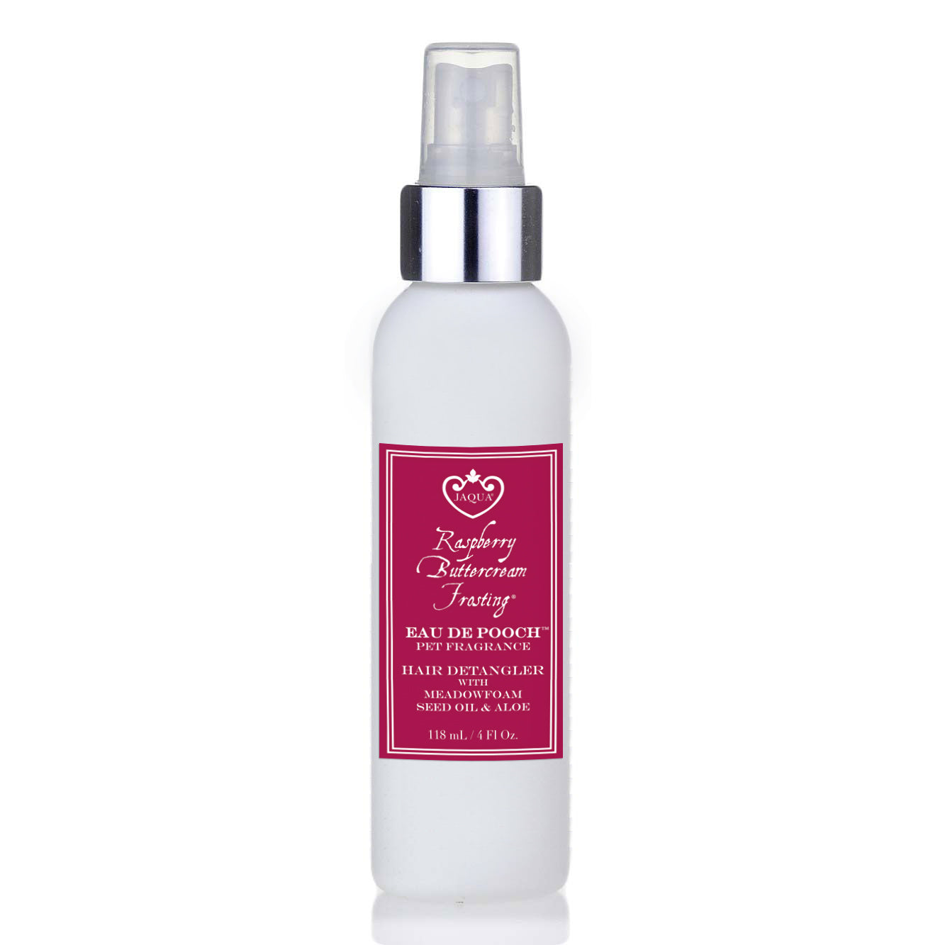 Raspberry Buttercream Frosting Eau de Pooch Pet Fragrance and Hair Detangler Spray