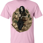 Skeleton Book Girl / Small / Pink