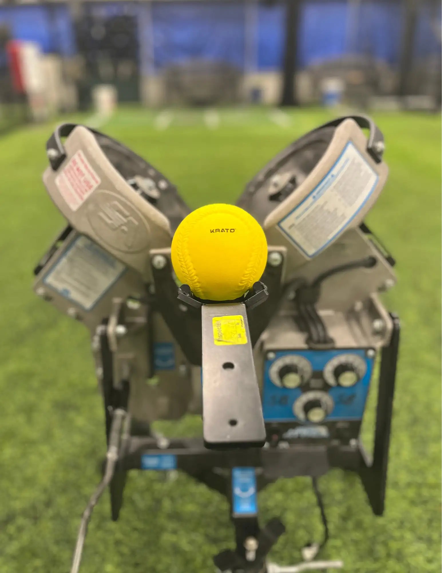 Pitching Machine Softballs -firm foam - 12"