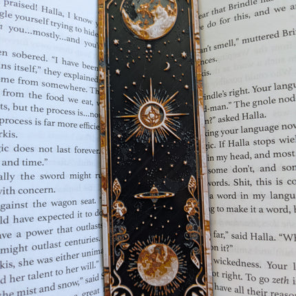 Celestial Bookmarks- Cosmic Designs