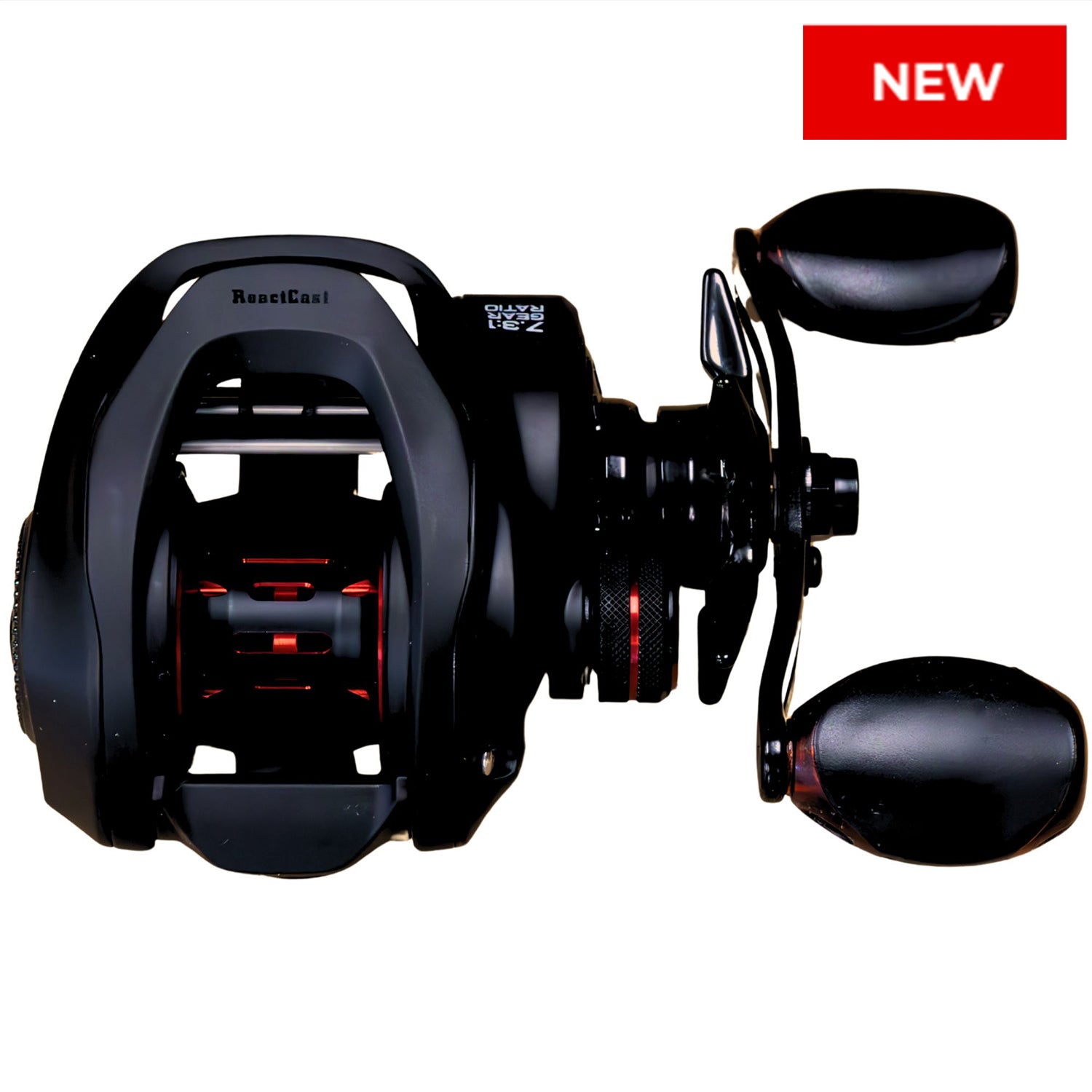 Reaction Tackle Baitcasting Fishing Reel – ReactCast Edition- High-Speed 7.3:1 Gear Ratio - NEW