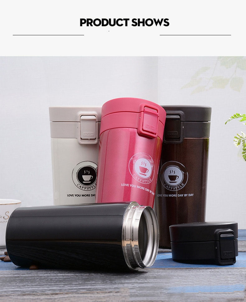 SLIM STRAIGHT COFFEE FLASK