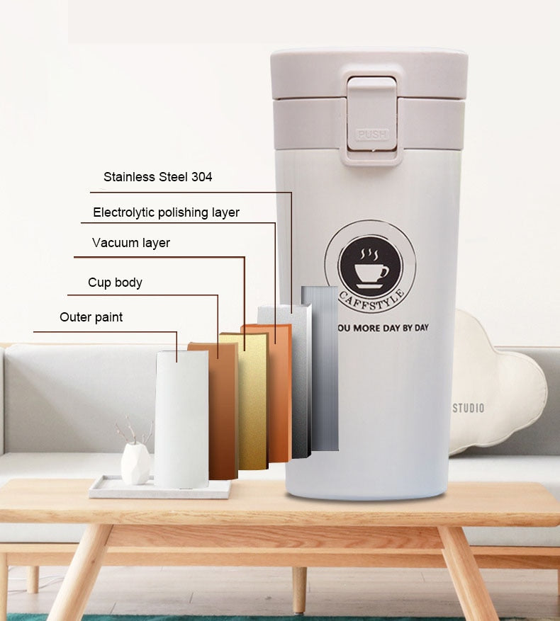 SLIM STRAIGHT COFFEE FLASK