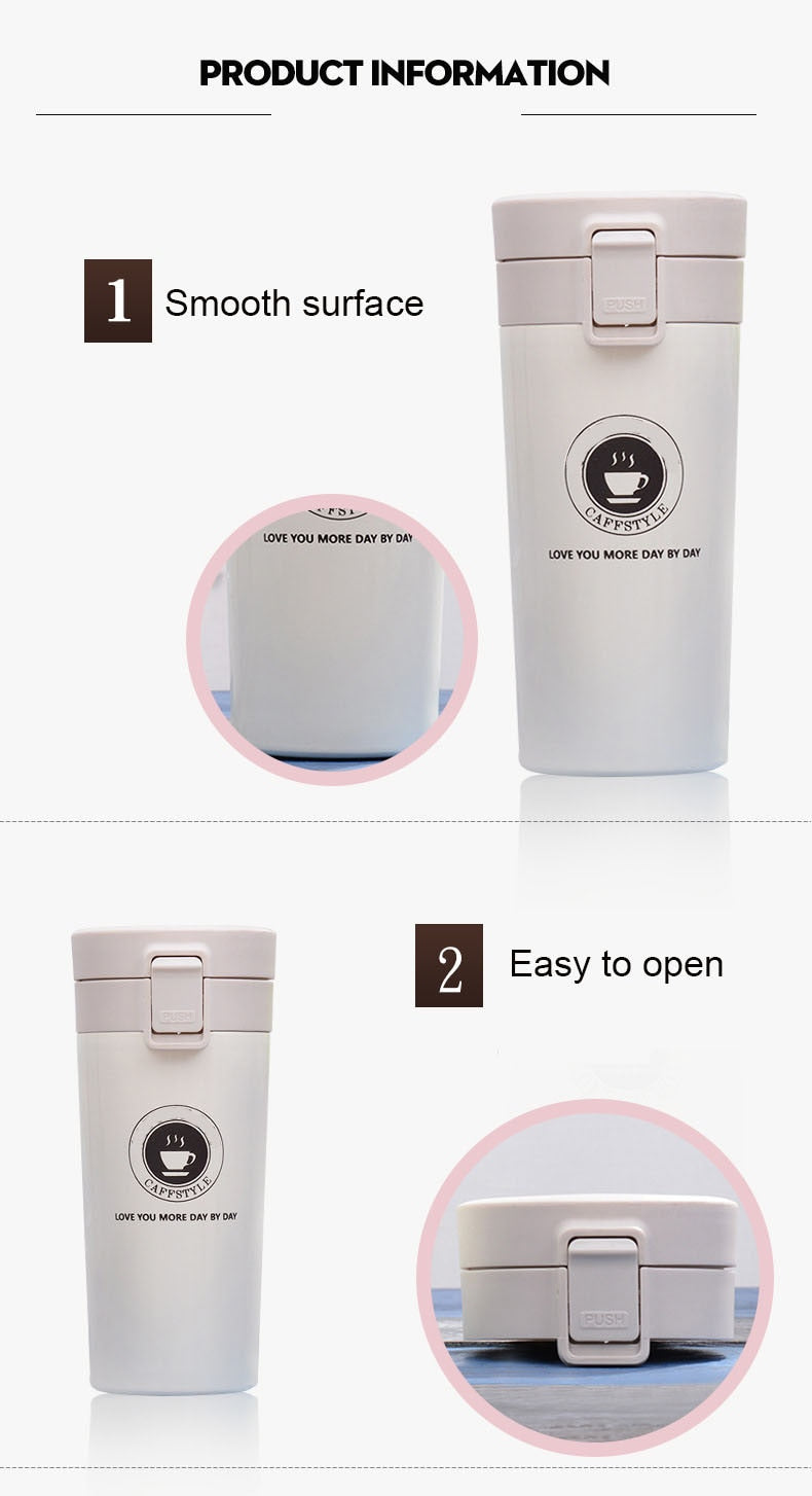 SLIM STRAIGHT COFFEE FLASK