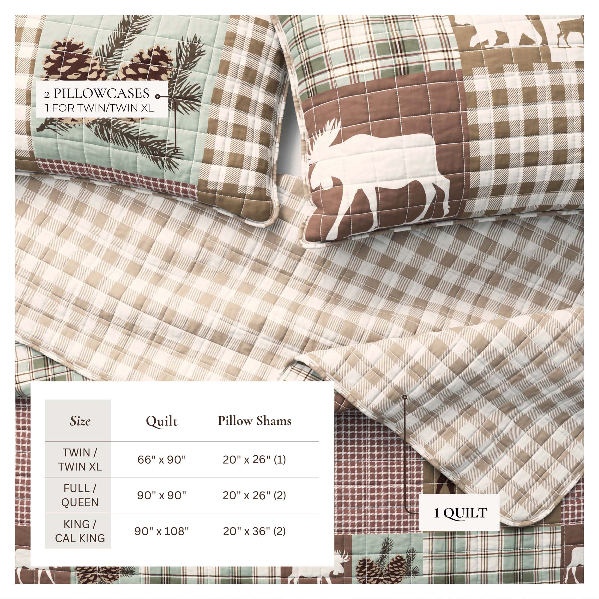 Rustic Landscape Quilt Set - Matthew Collection