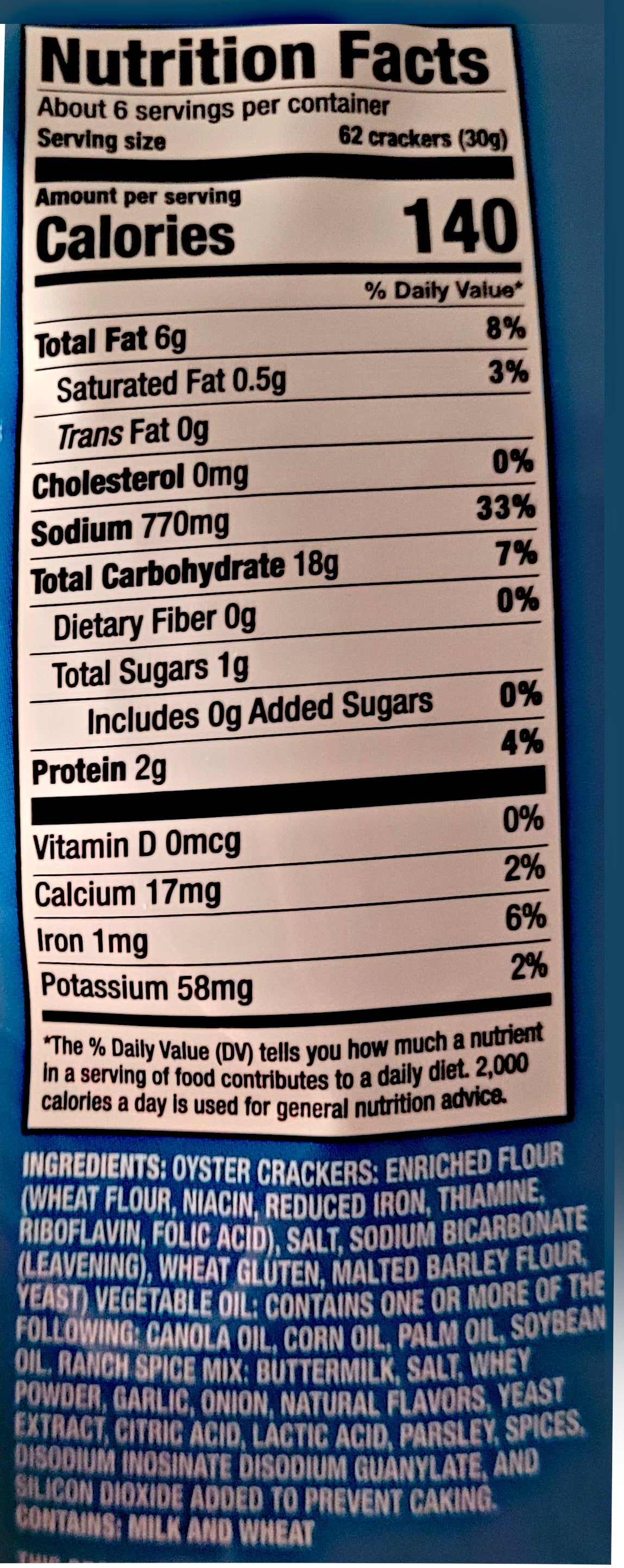 Buc-ee's Ranch'N Crackers