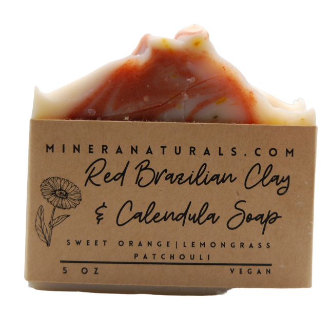 Red Brazilian Clay & Calendula