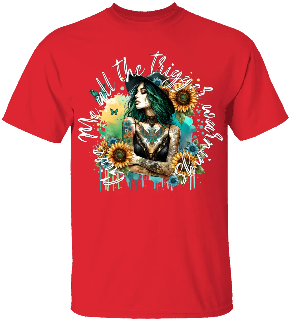 Dark Romance Trigger Warning T-Shirt